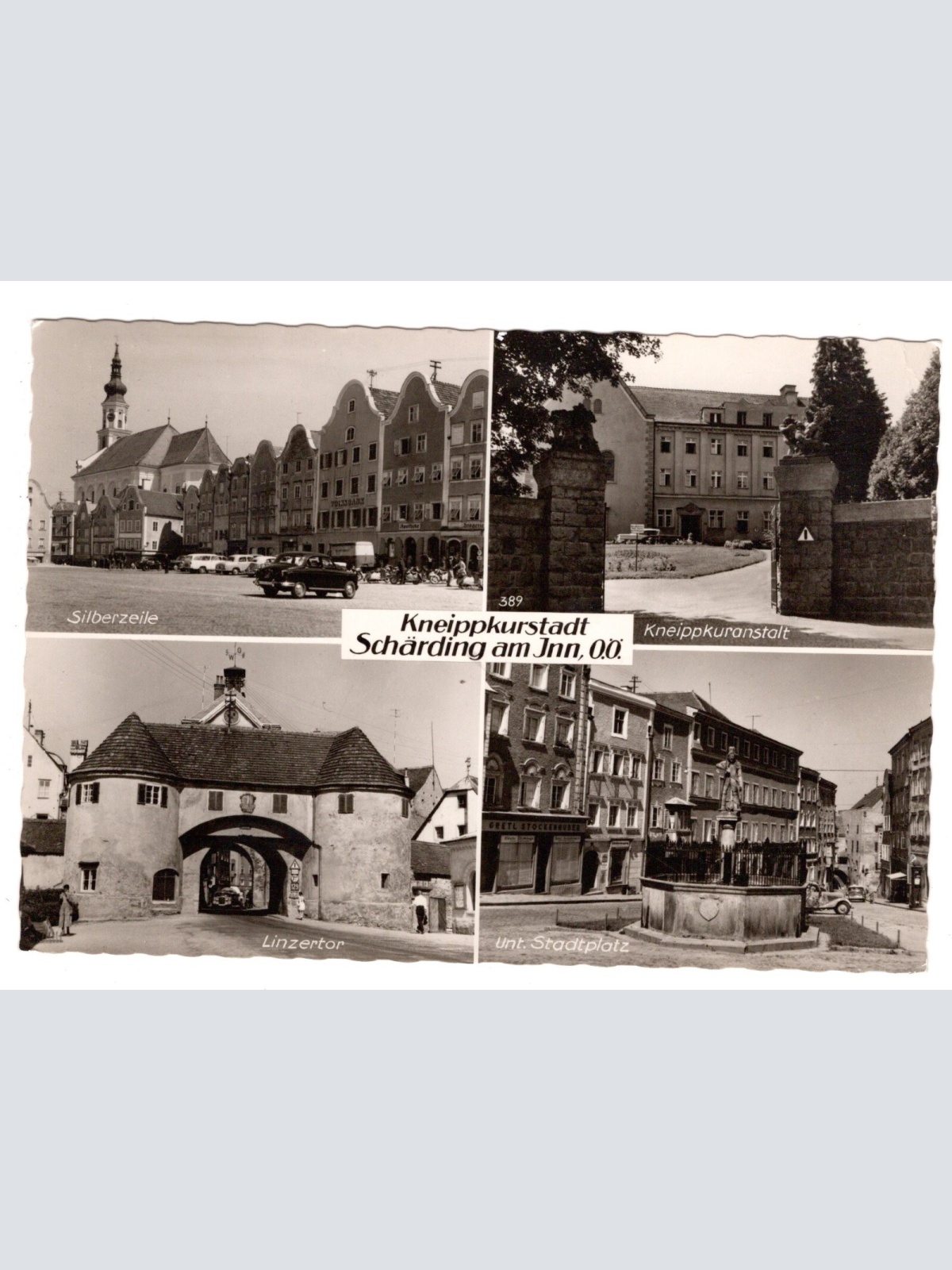 AK, Schärding am Inn, Oberösterreich, Ansichtskarte (S6408)