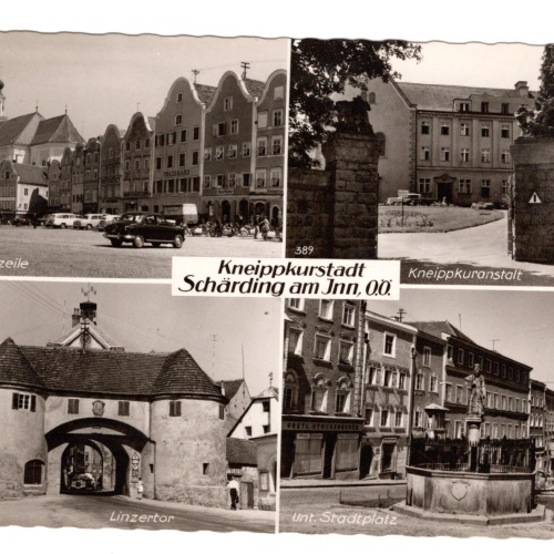 AK, Schärding am Inn, Oberösterreich, Ansichtskarte (S6408)