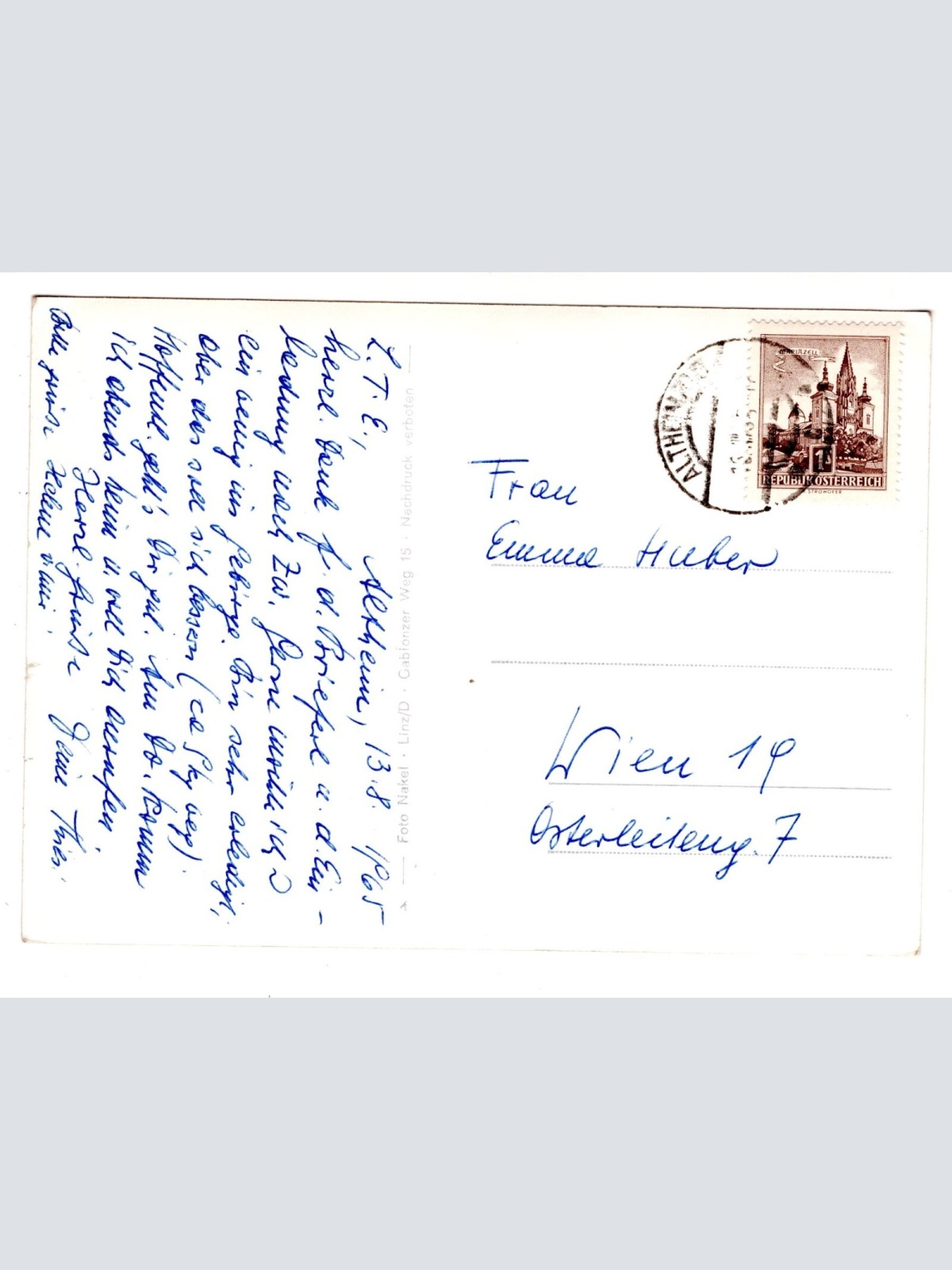 AK, Altheim, Oberösterreich, Ansichtskarte (S6412)