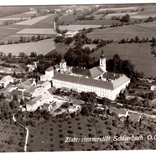 AK, Zisterzienserstift Schlierbach, Oberösterreich, Ansichtskarte (S6417)