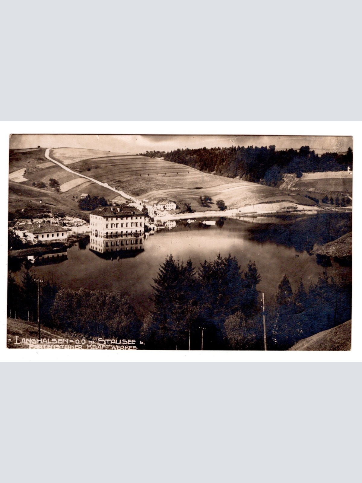 AK, Langhalsen, Oberösterreich, Ansichtskarte (S6423)