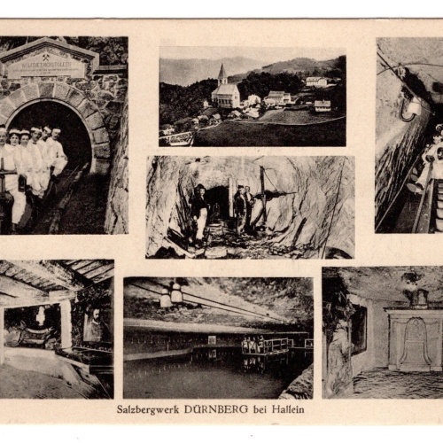AK, Salzbergwerk Dürrnberg, Hallein, Salzburg, Ansichtskarte (S6427)