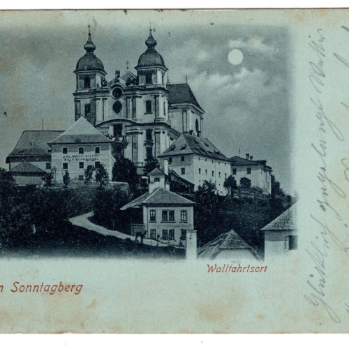 AK, Sonntagberg, Wallfahrtsort, Niederösterreich, Ansichtskarte (S6450)