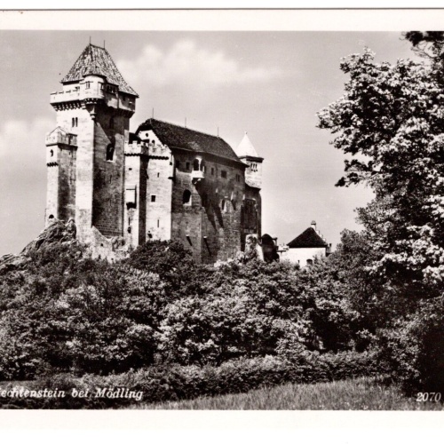 AK, Burg Liechtenstein bei Mödling, Niederösterreich, Ansichtskarte (S6455)
