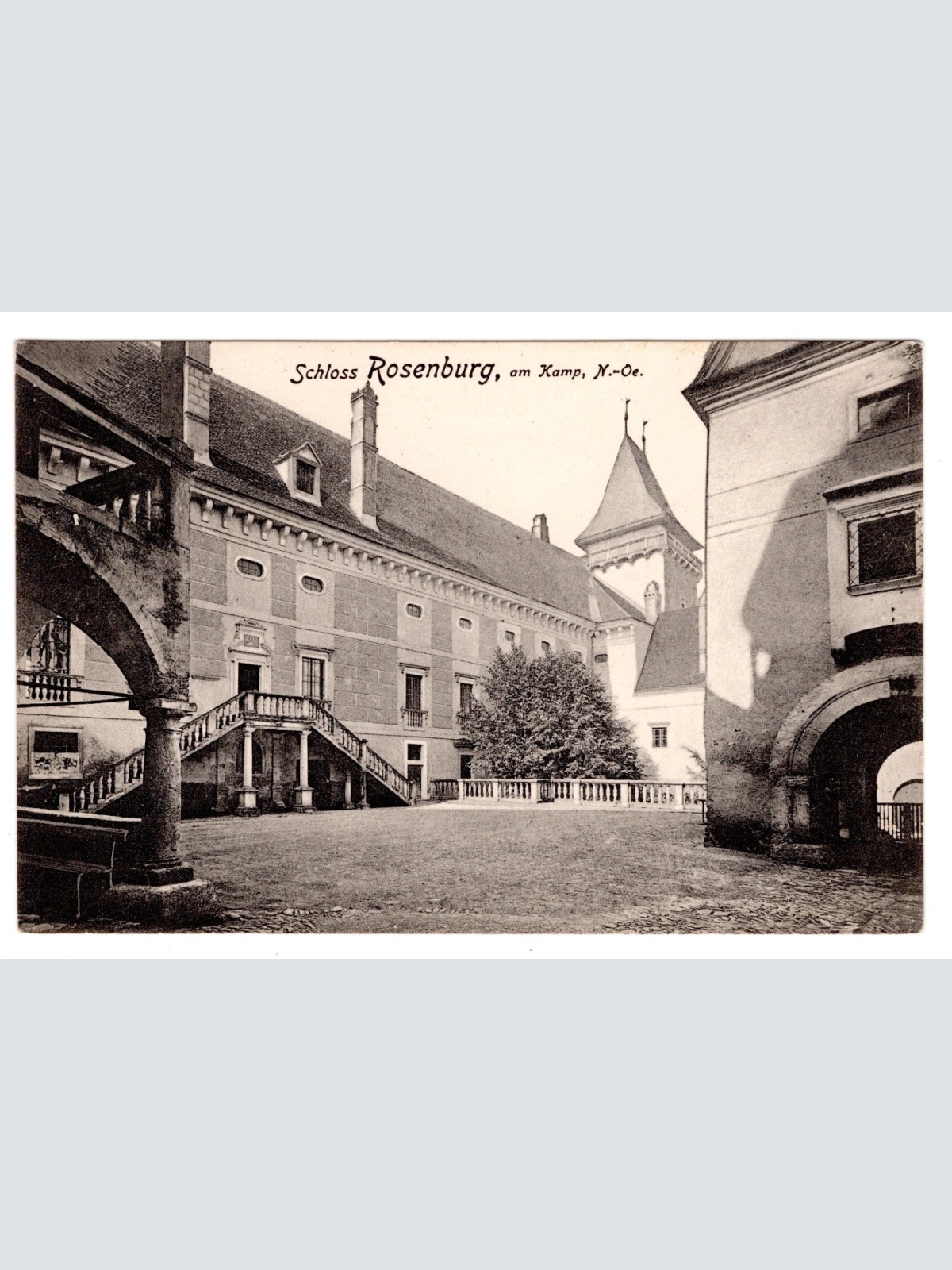 AK, Schloss Rosenburg am Kamp, Niederösterreich, Ansichtskarte (S6457)
