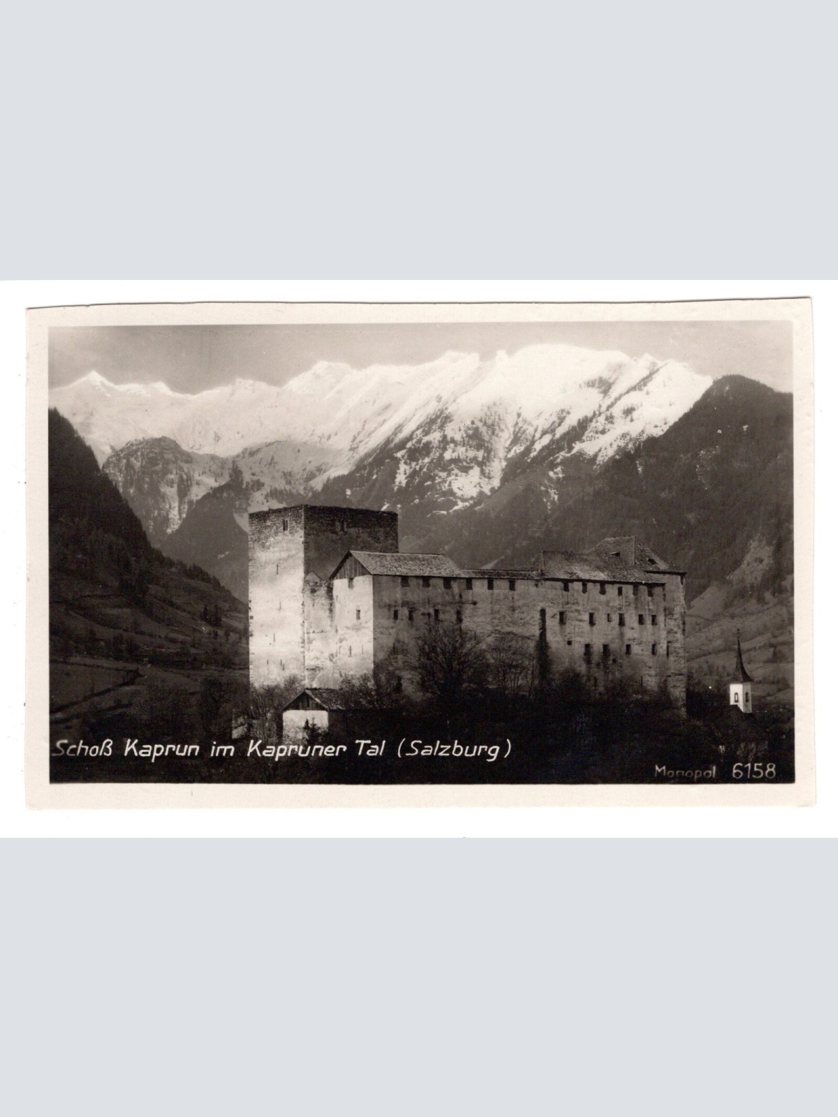 AK, Schloss Kaprun im Kapruner Tal, Salzburg, Ansichtskarte (S6466)