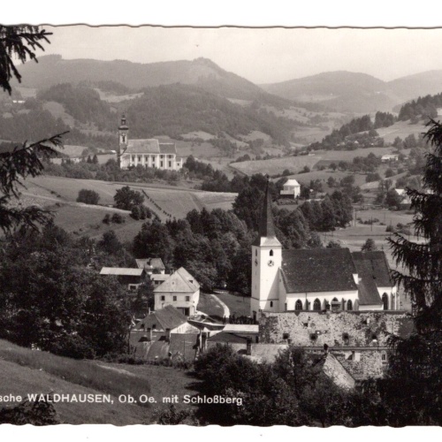 AK, Waldhausen, Schlossberg, Oberösterreich, Ansichtskarte (S6490)