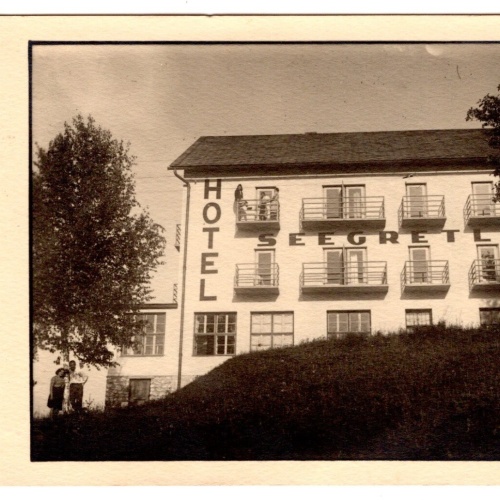 AK, Hotel Seegretl, Kärnten, Ansichtskarte (S6495)