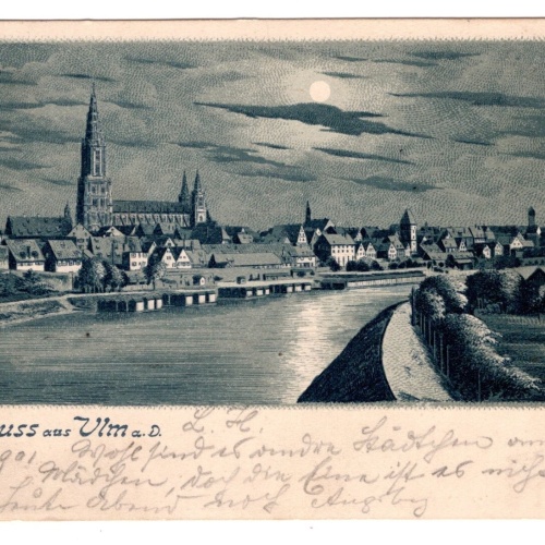 AK, Gruß aus Ulm, Baden-Württemberg, Ansichtskarte (S6504)