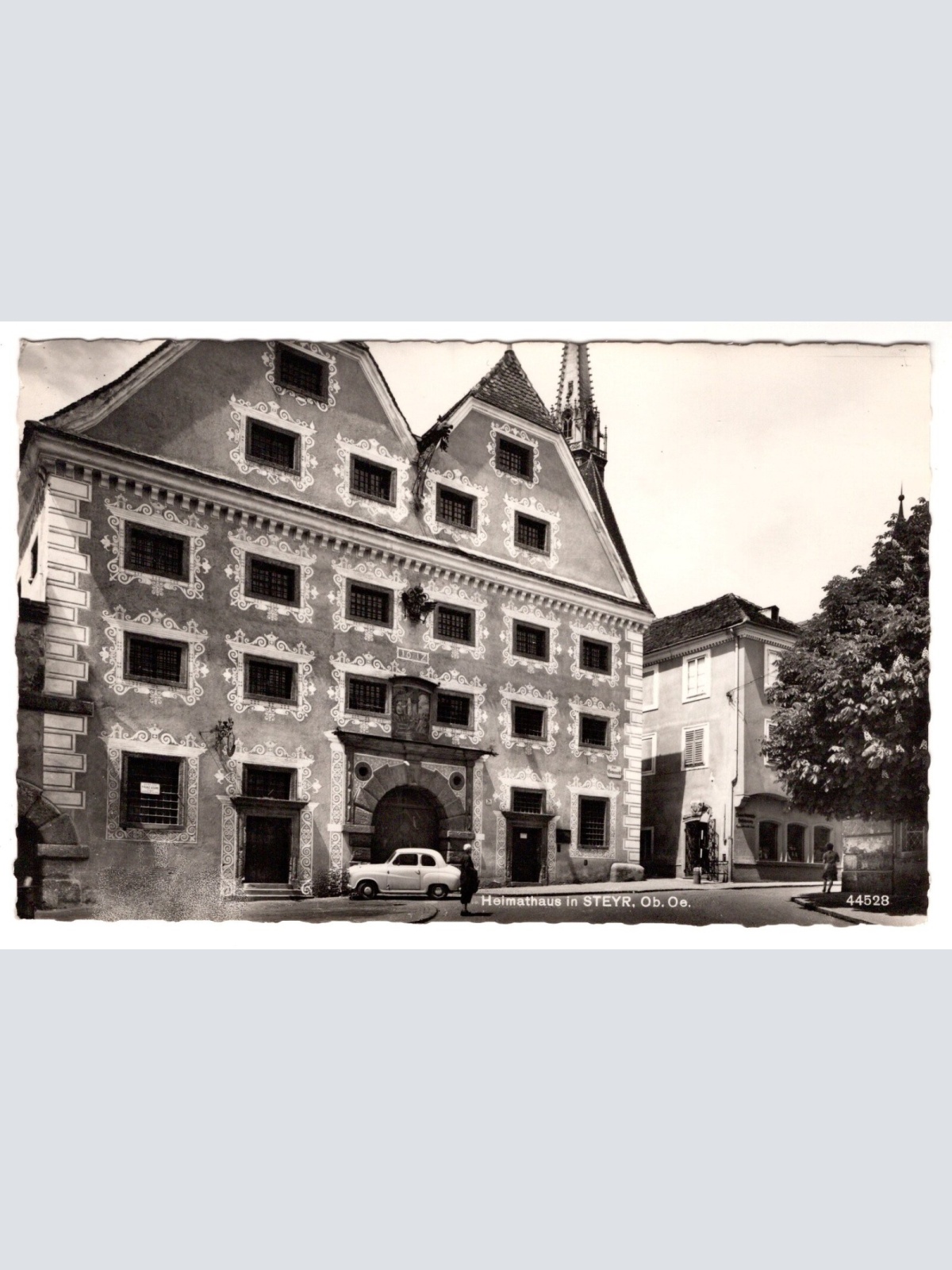 AK, Heimathaus in Steyr, Oberösterreich, Ansichtskarte (S6520)