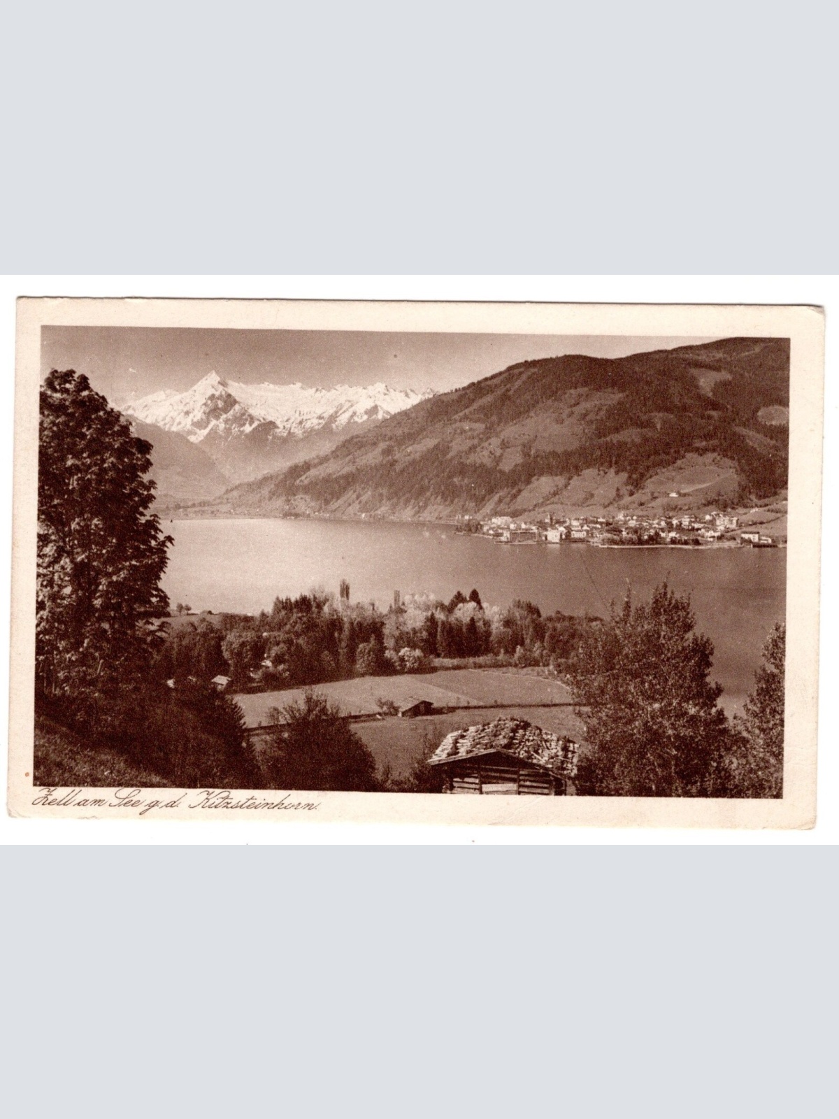 AK, Zell am See, Kitzsteinhorn, Salzburg, Ansichtskarte (S6523)