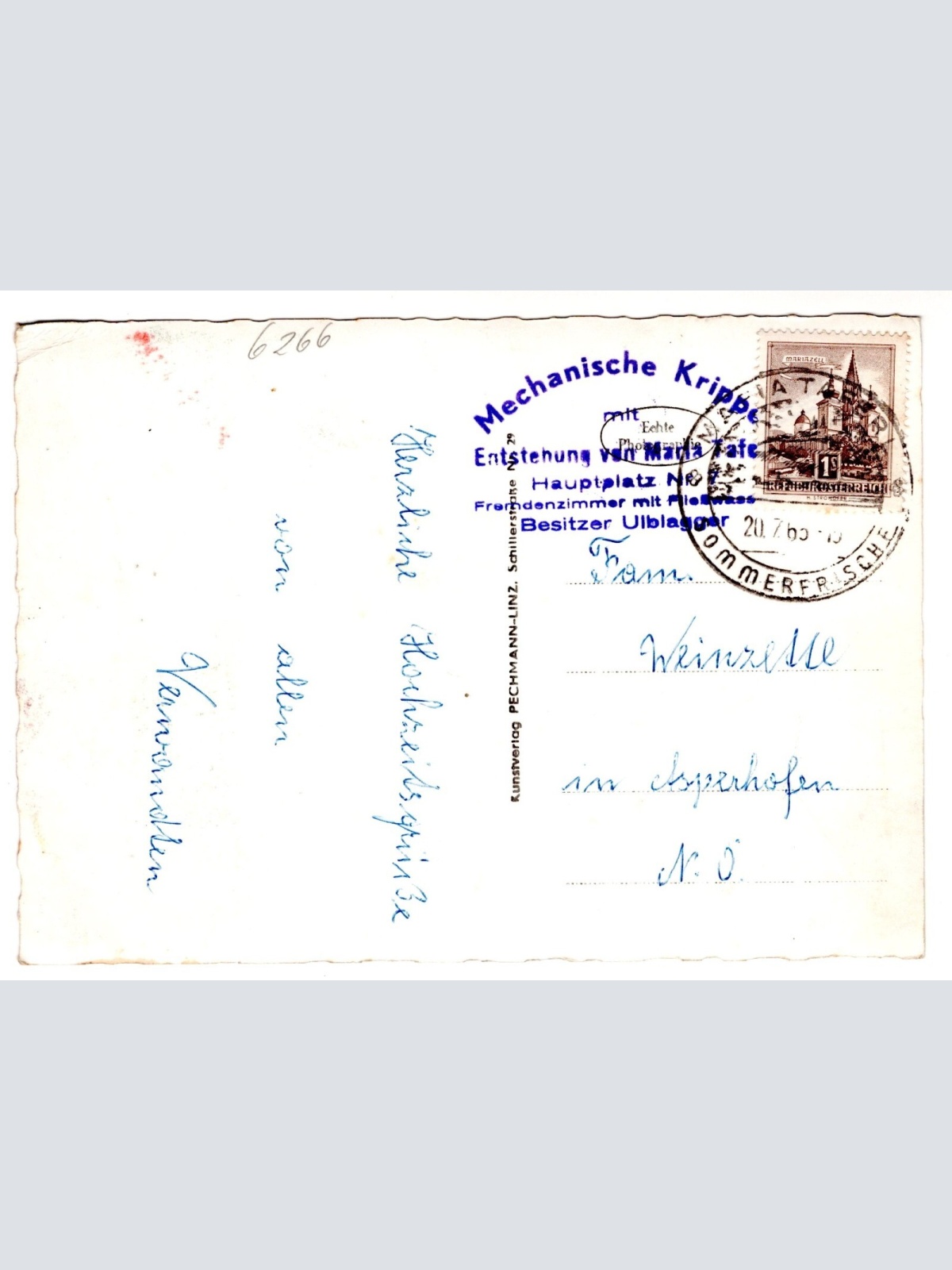 AK, Maria Taferl, Niederösterreich, Ansichtskarte (S6524)