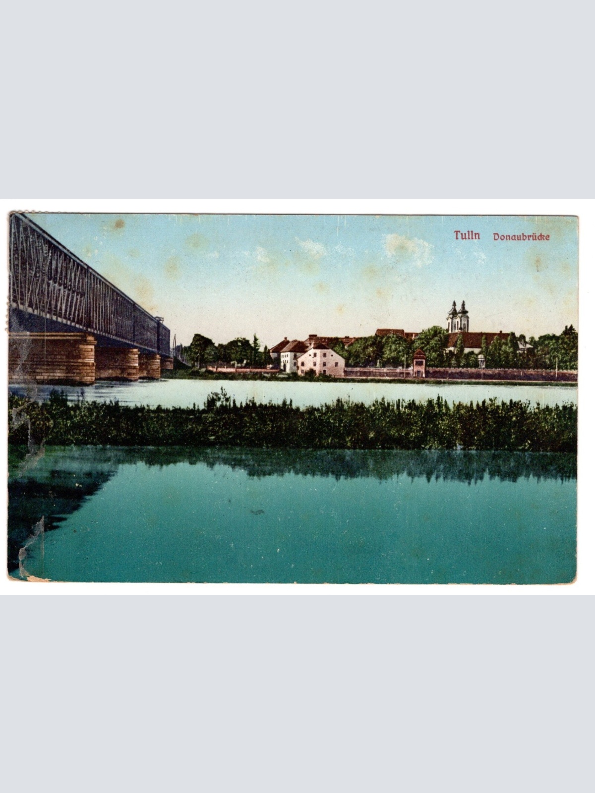 AK, Tulln, Donaubrücke, Niederösterreich, Ansichtskarte (S6533)