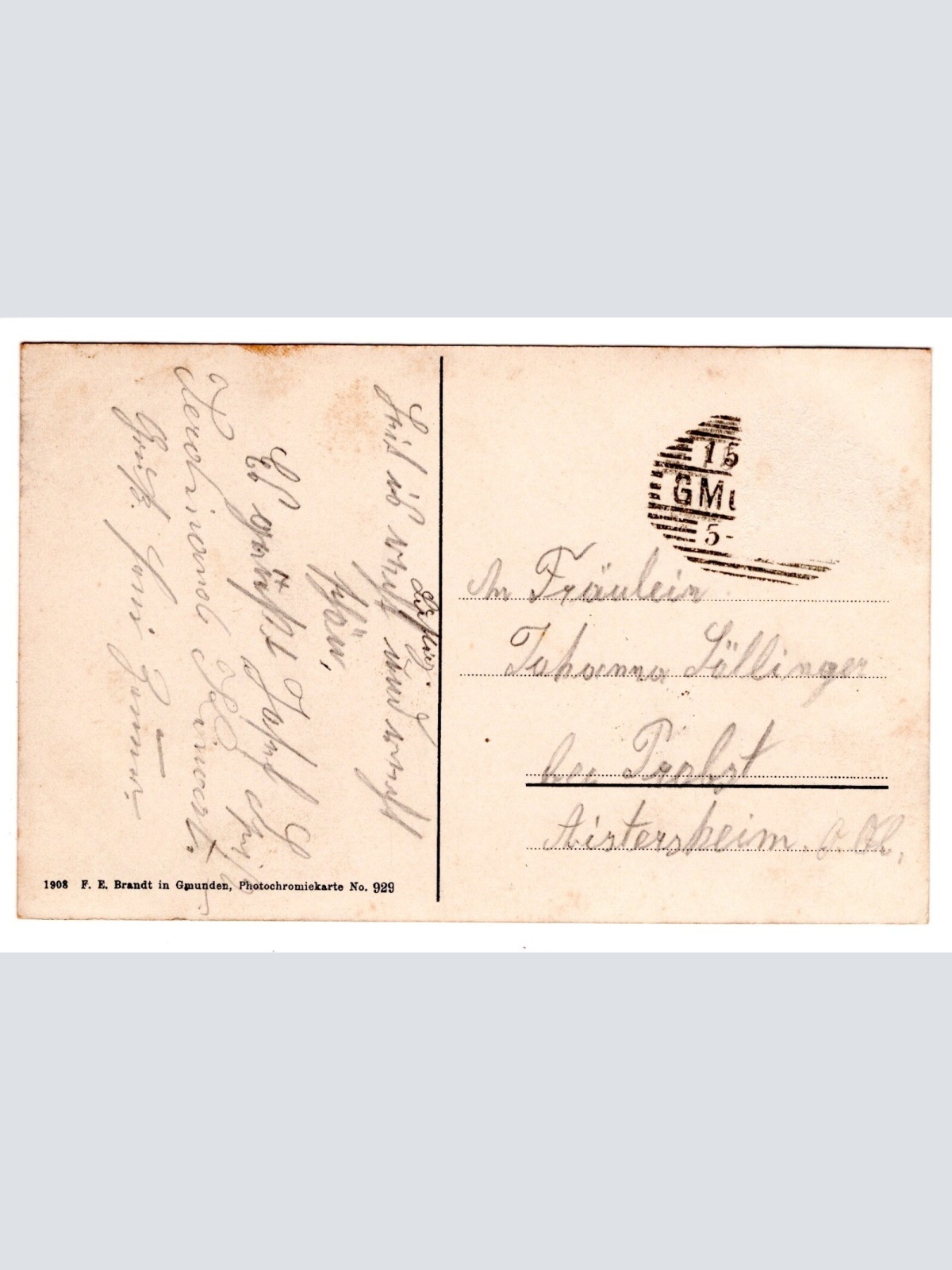 AK, Gmunden, Oberösterreich, Ansichtskarte (S6547)