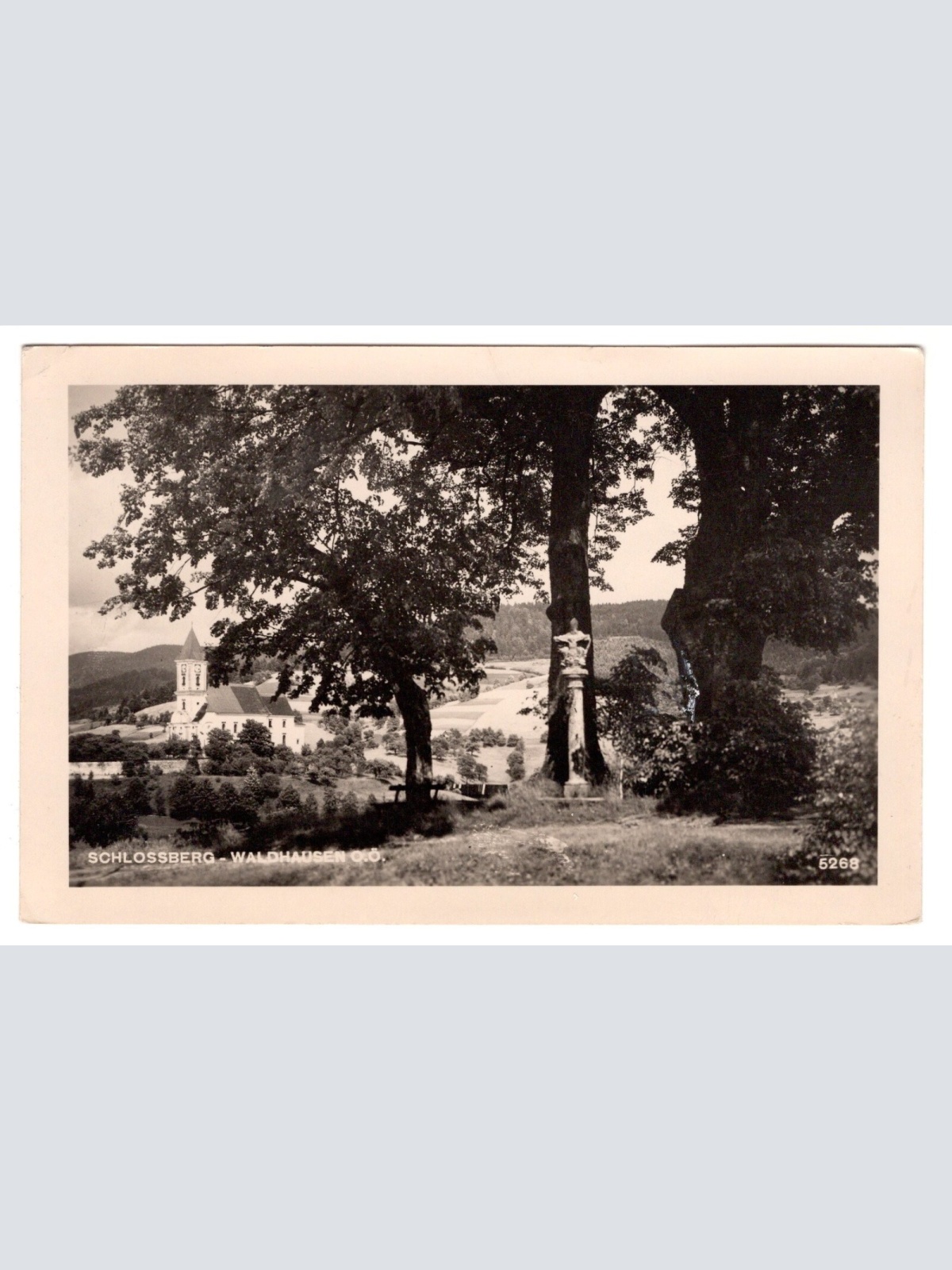 AK, Schlossberg, Waldhausen, Oberösterreich, Ansichtskarte (S6557)