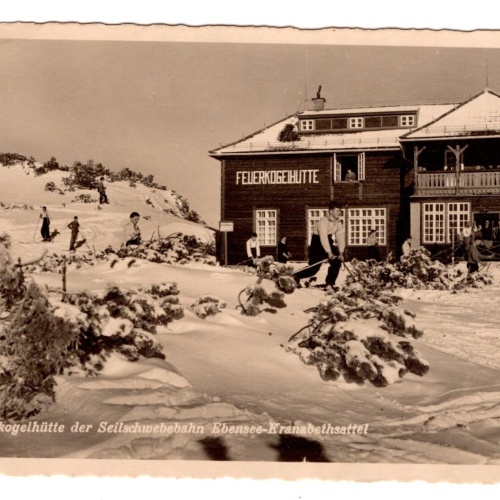 AK, Feuerkogelhütte, Ebensee, Oberösterreich, Ansichtskarte (S6563)