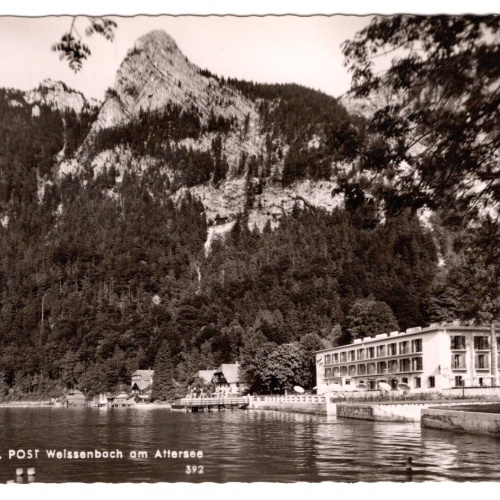 AK, Weissenbach am Attersee, Oberösterreich, Ansichtskarte (S6565)