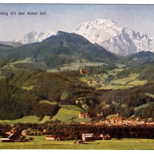 AK, Hallein und Dürnberg, Salzburg, Ansichtskarte (S6570)