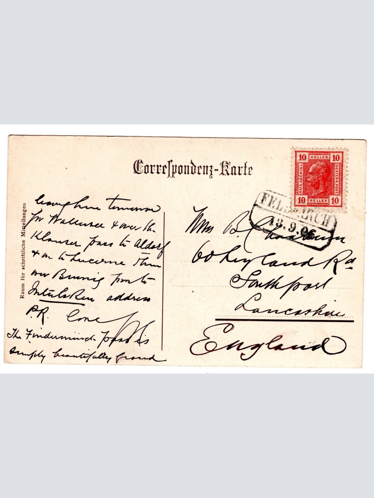 AK, Feldkirch, Vorarlberg, Ansichtskarte (S6620)