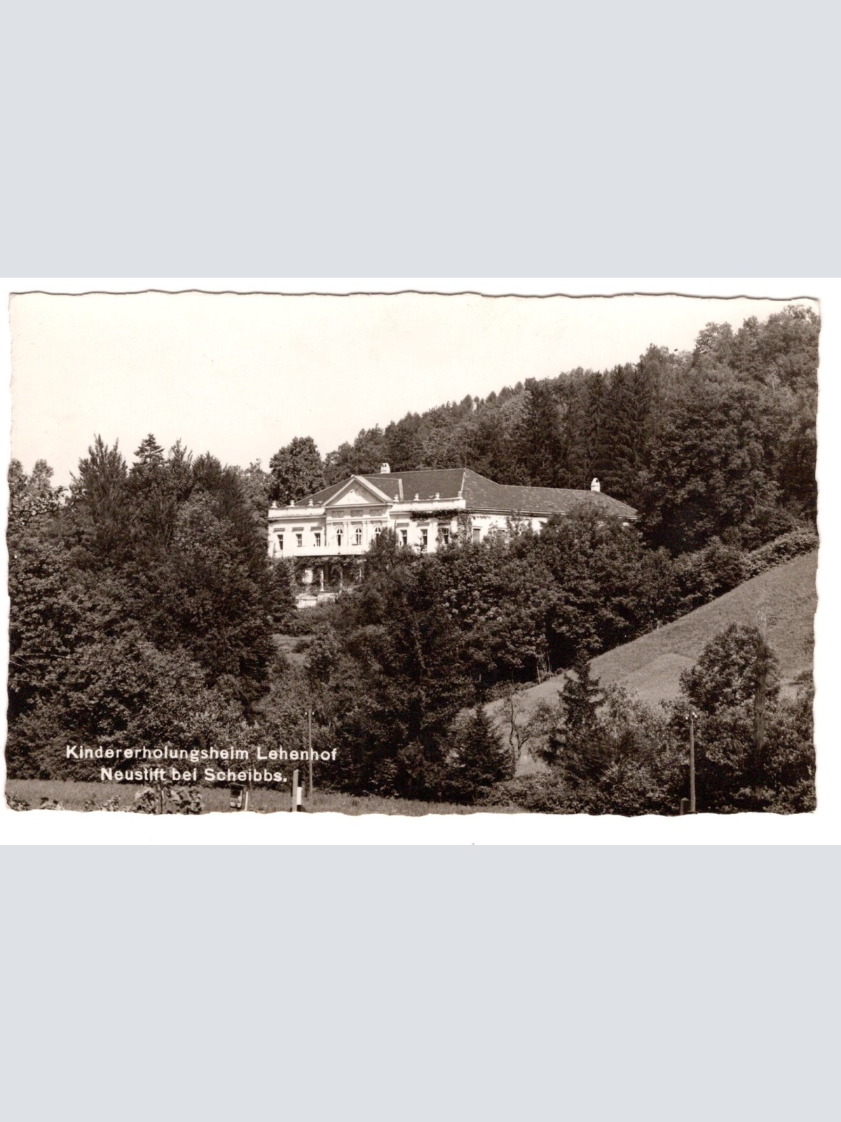 AK, Kindererholungsheim Lehenhof, Niederösterreich, Ansichtskarte (S6625)