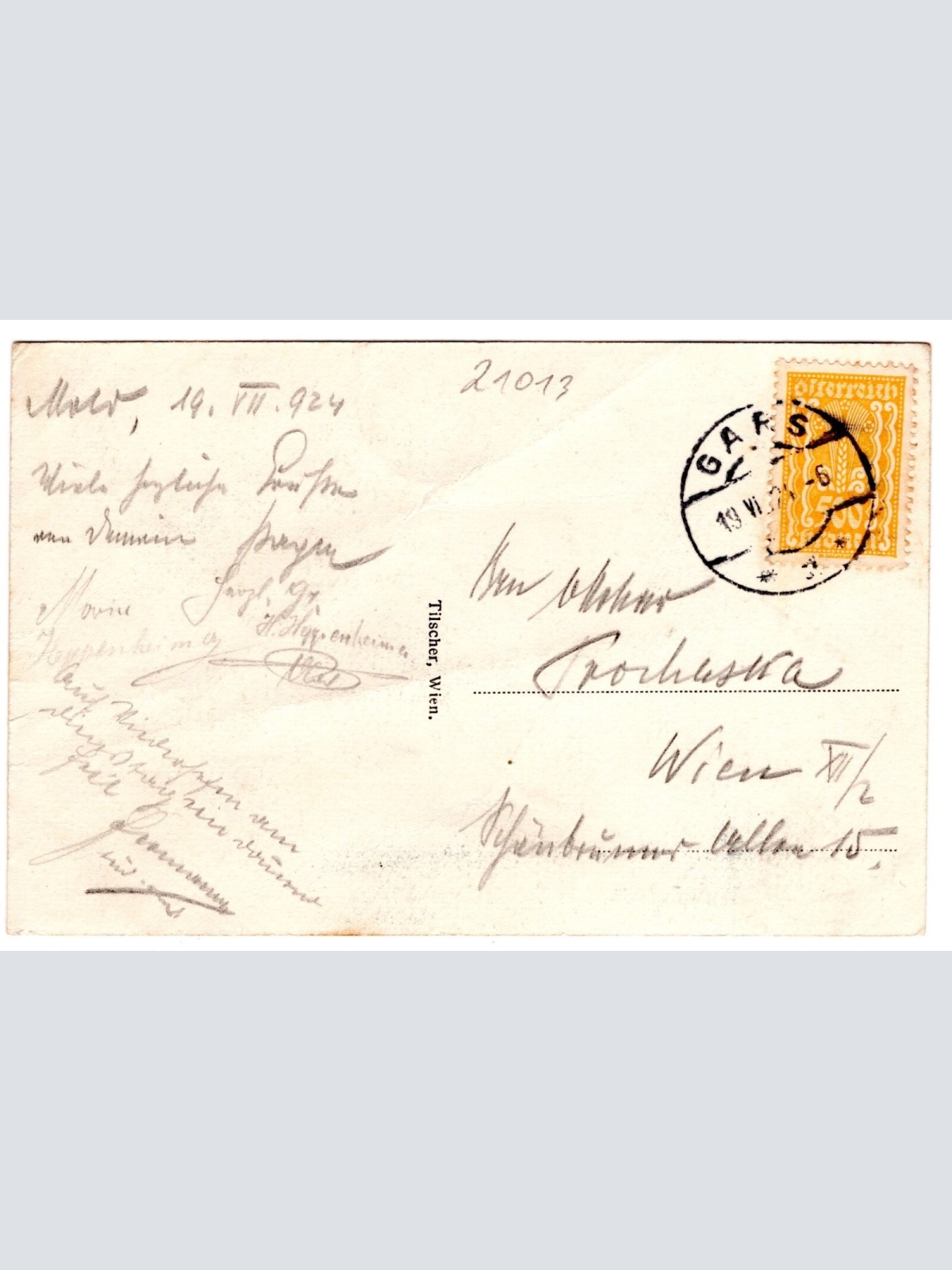 AK, Maria Drei Eichen, Niederösterreich, Ansichtskarte (S6637)