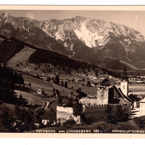 AK, Puchberg am Schneeberg, Niederösterreich, Ansichtskarte (S6638)