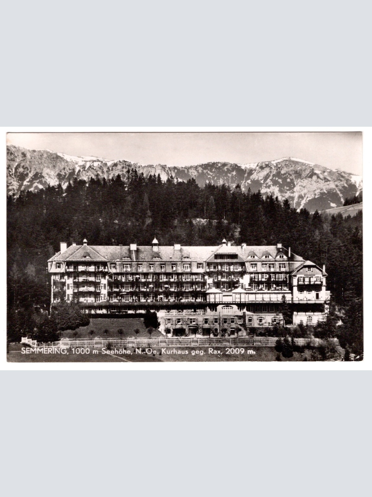 AK, Semmering, Kurhaus, Niederösterreich, Ansichtskarte (S6643)