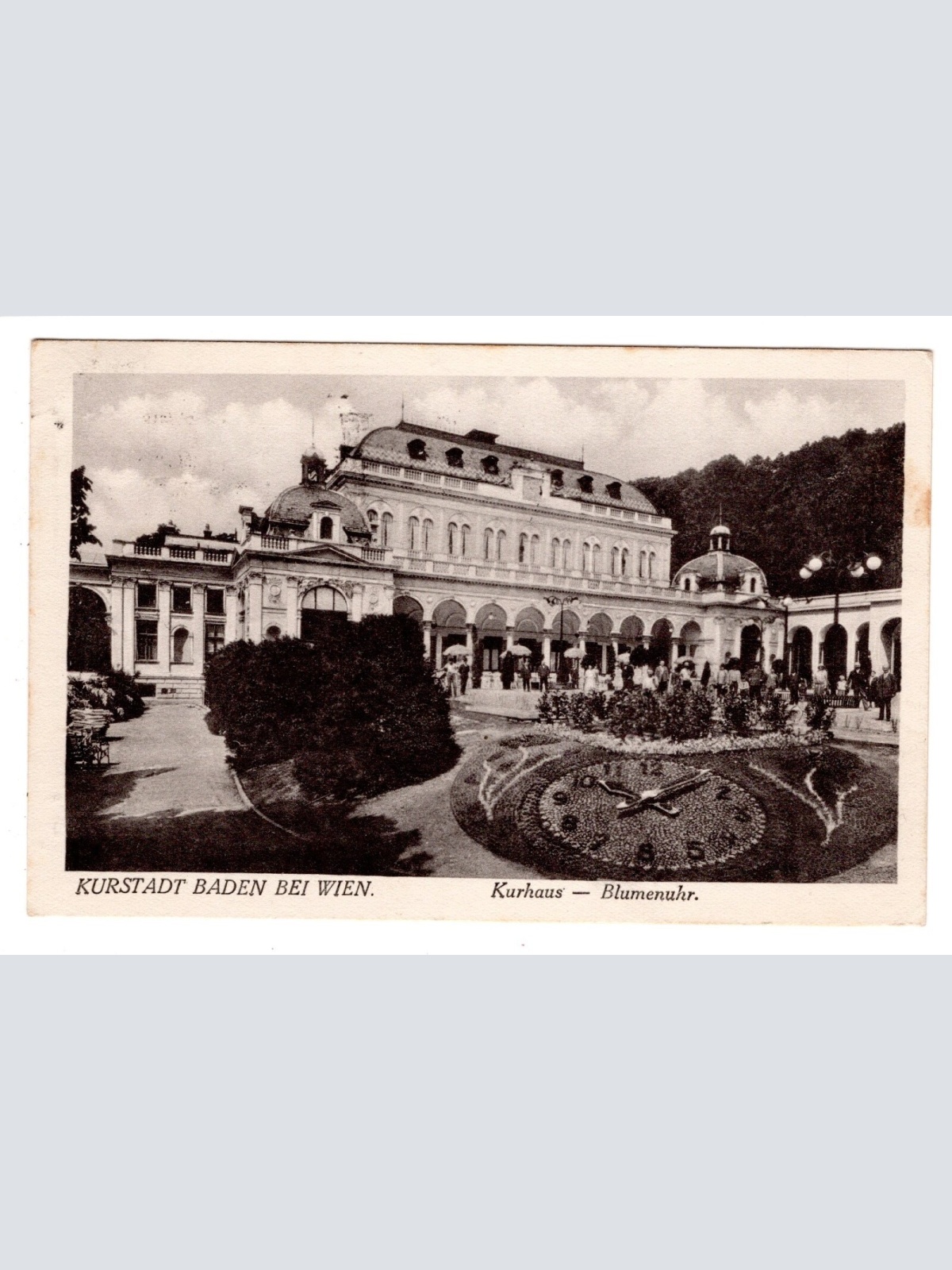 AK, Baden bei Wien, Kurhaus, Niederösterreich, Ansichtskarte (S6649)