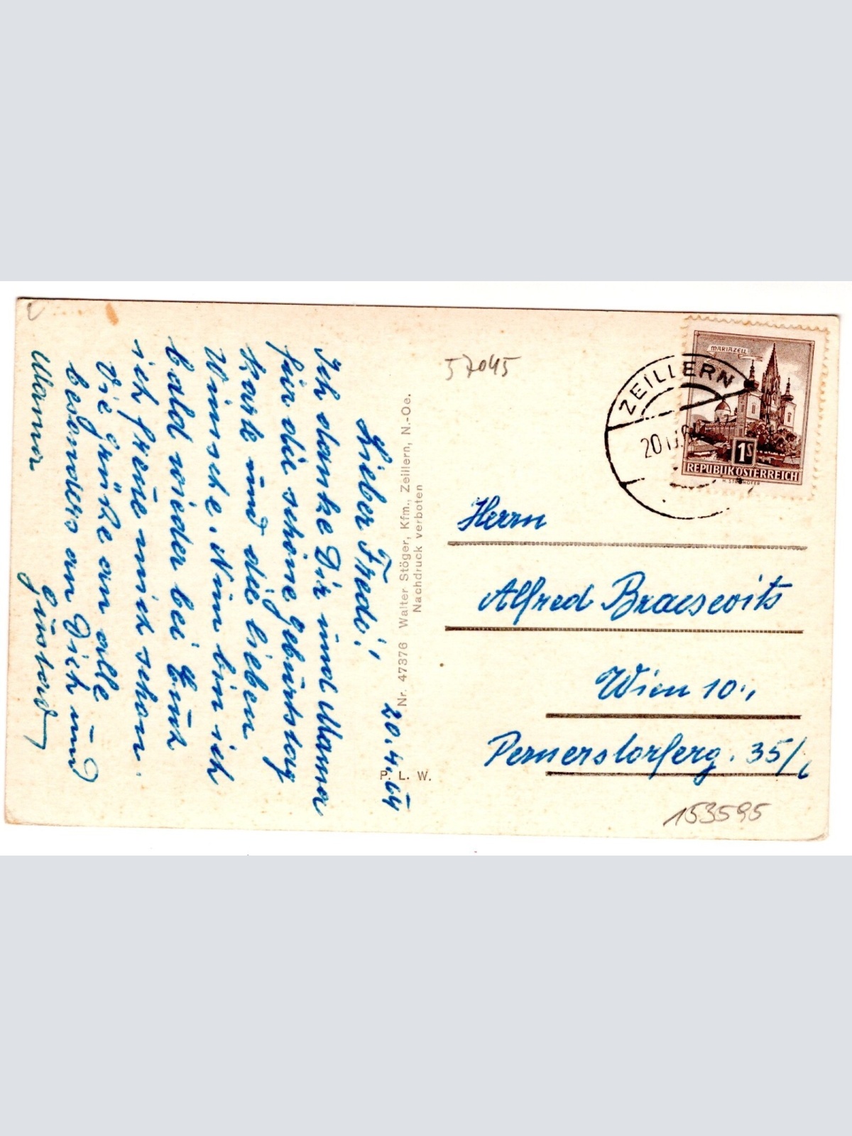 AK, Erholungsheim, Zeillern, Niederösterreich, Ansichtskarte (S6697)