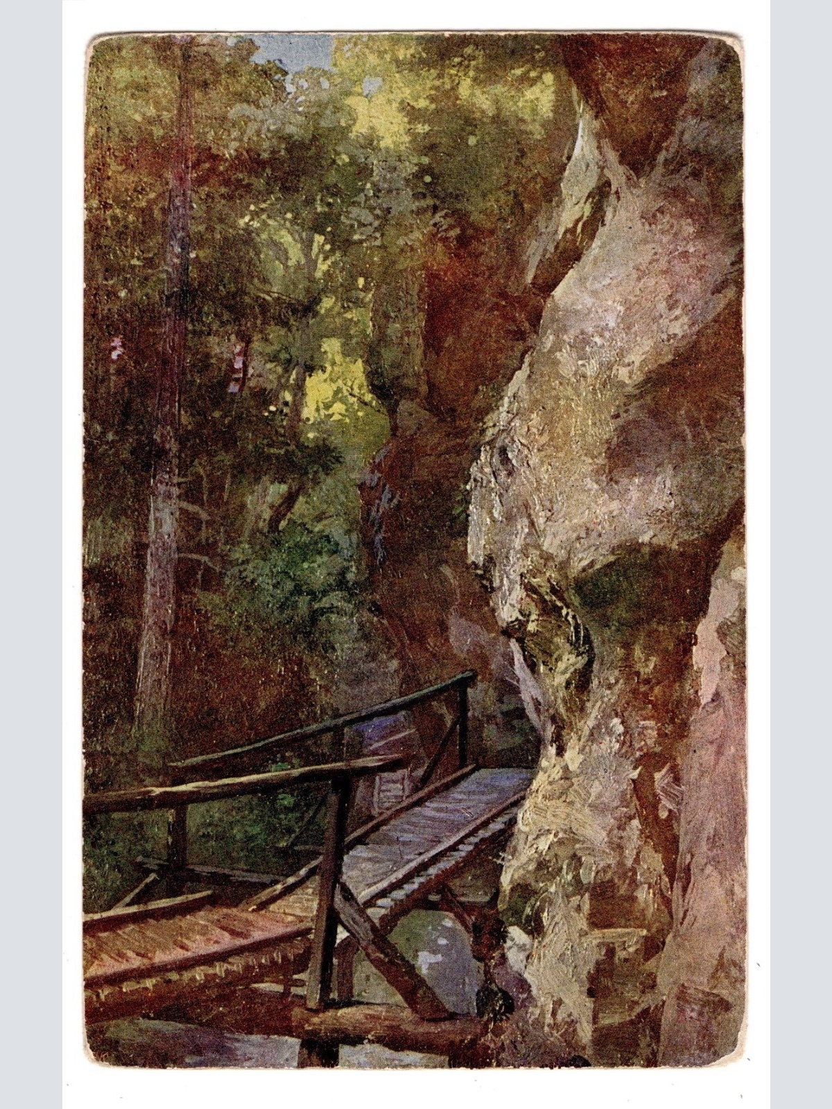 AK, Steinwandklamm, Niederösterreich, Ansichtskarte (S6710)