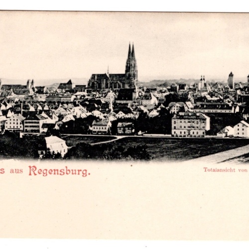 AK, Regensburg, Bayern, Ansichtskarte (S6749)