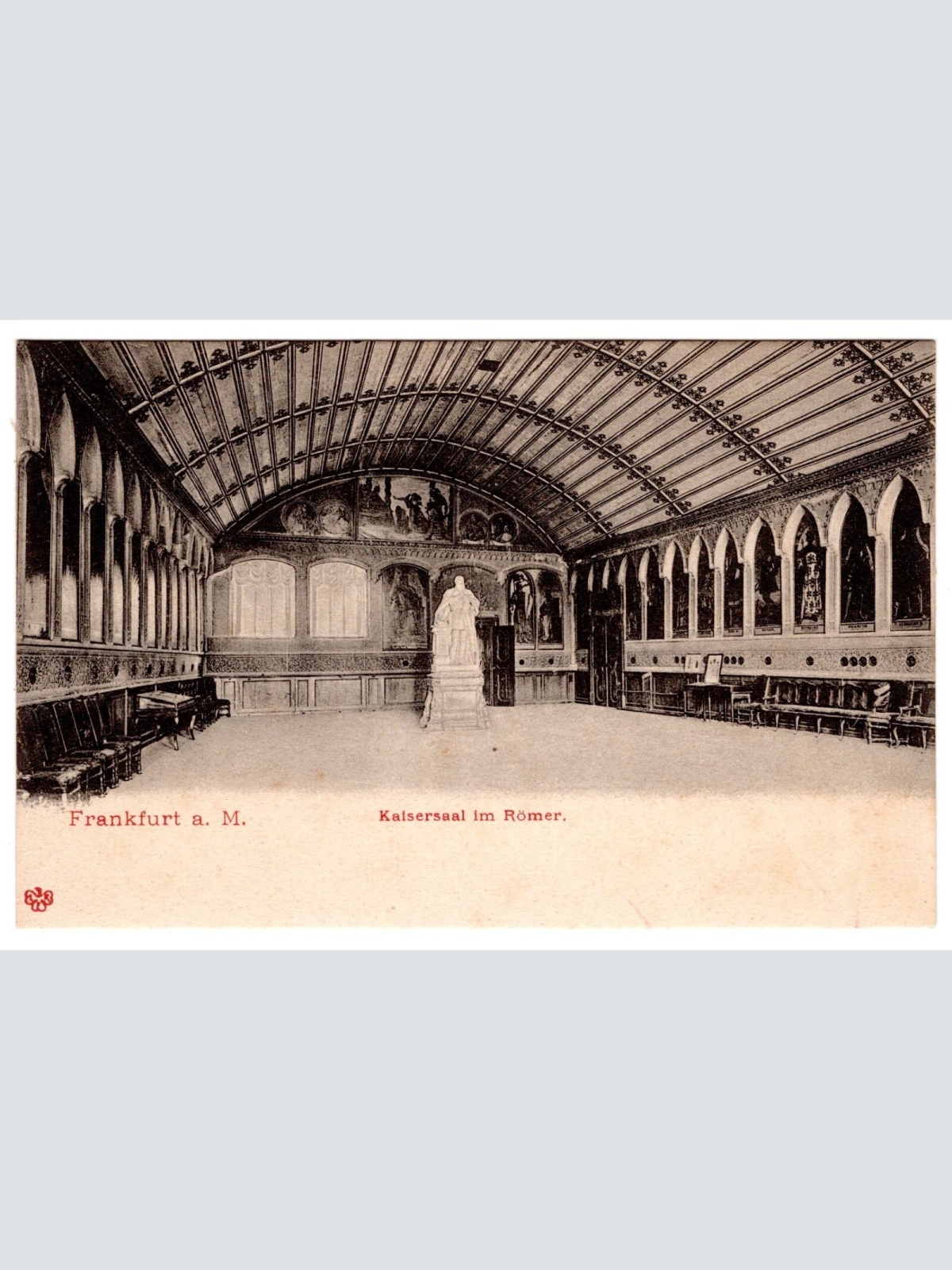 AK, Frankfurt am Main, Kaisersaal im Römer, Hessen Ansichtskarte (S6809)