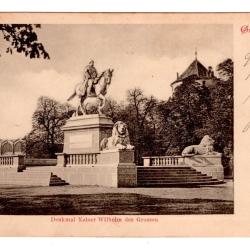 AK, Gruß aus Stuttgart, Baden-Württemberg, Denkmal, Ansichtskarte (S6815)