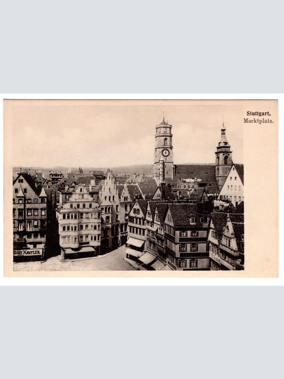AK, Stuttgart, Marktplatz, Baden-Württemberg, Ansichtskarte (S6823)