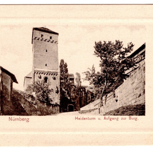 AK, Nürnberg, Heidenturm, Bayern, Ansichtskarte (S6866)