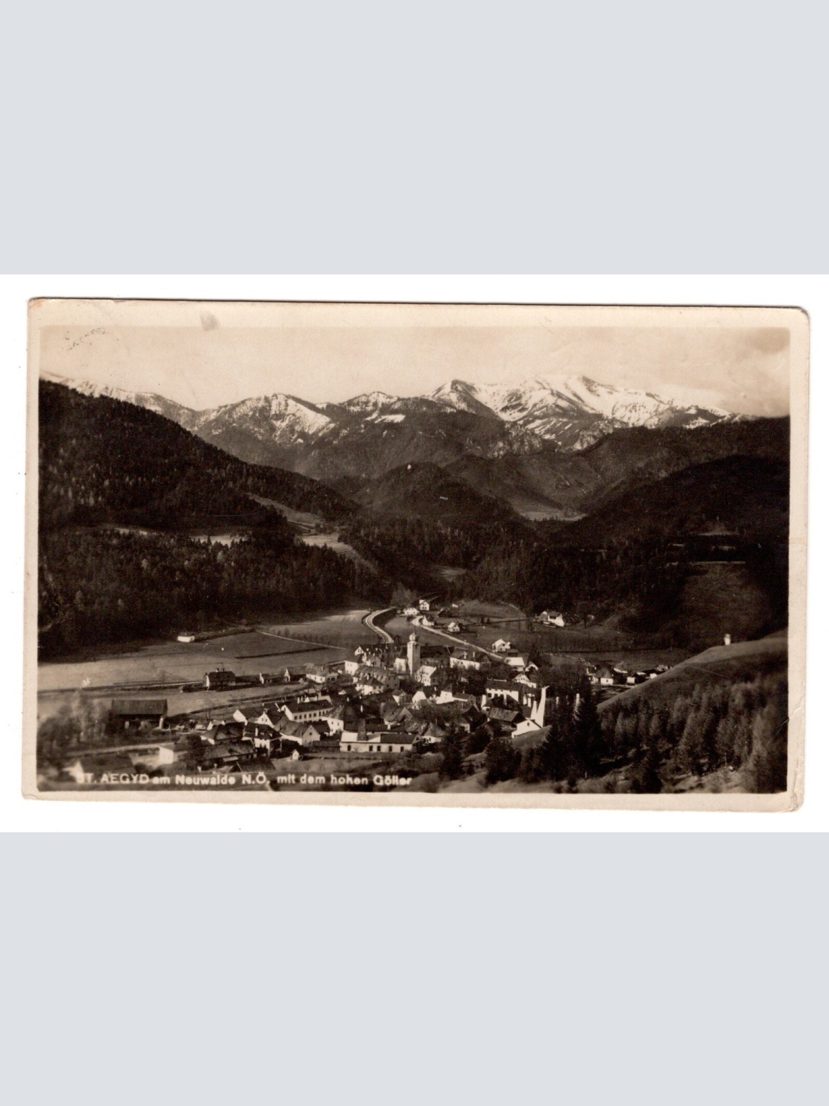 AK, Sankt Aegyd am Neuwalde, Niederösterreich, Ansichtskarte (S6898)