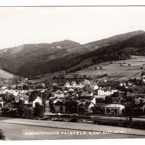 AK, Hainfeld, Niederösterreich, Ansichtskarte (S6912)