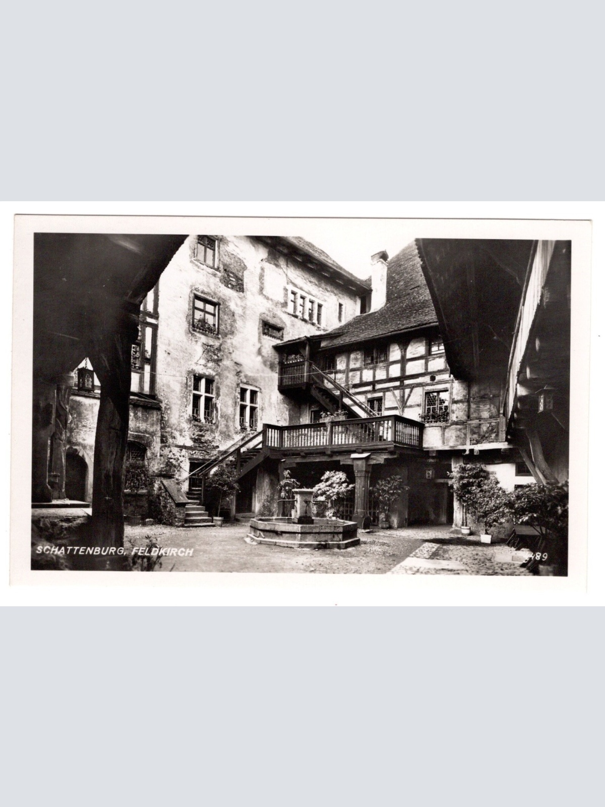 AK, Schattenburg, Feldkirch, Vorarlberg, Ansichtskarte (S6925)