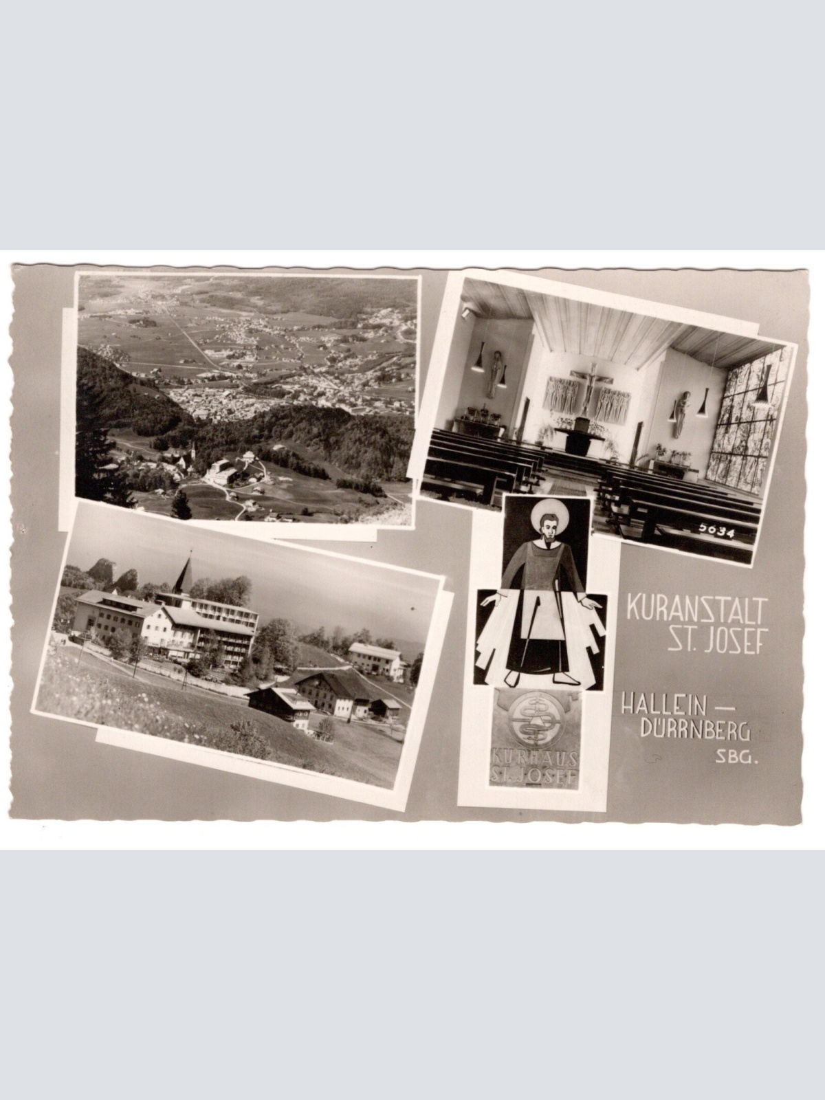 AK, Kuranstalt St. Josef, Hallein-Dürrnberg, Salzburg, Ansichtskarte (S6932)