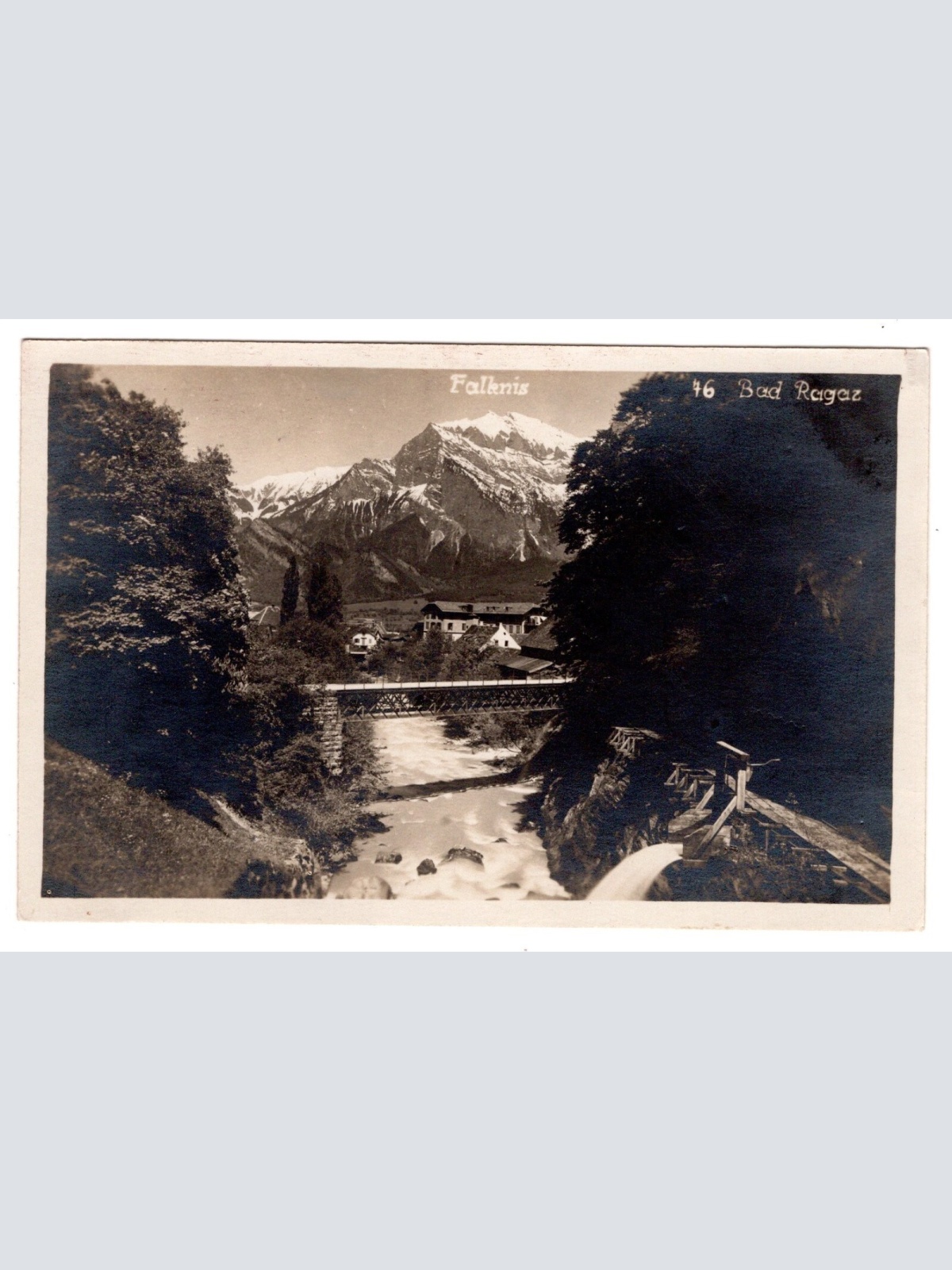 AK, Bad Ragaz, Schweiz, Ansichtskarte (S6940)