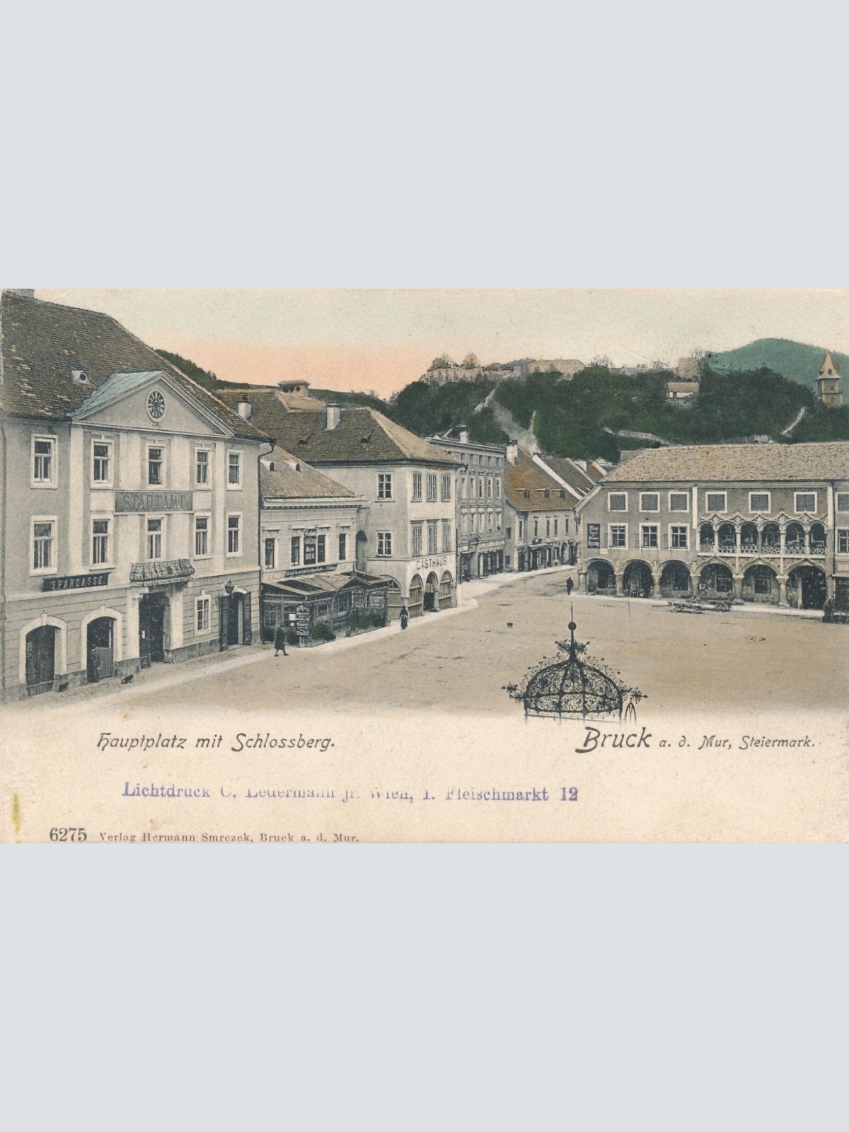 AK aus Bruck an der Mur Hauptplatz Steiermark Ansichtskarte (14453)