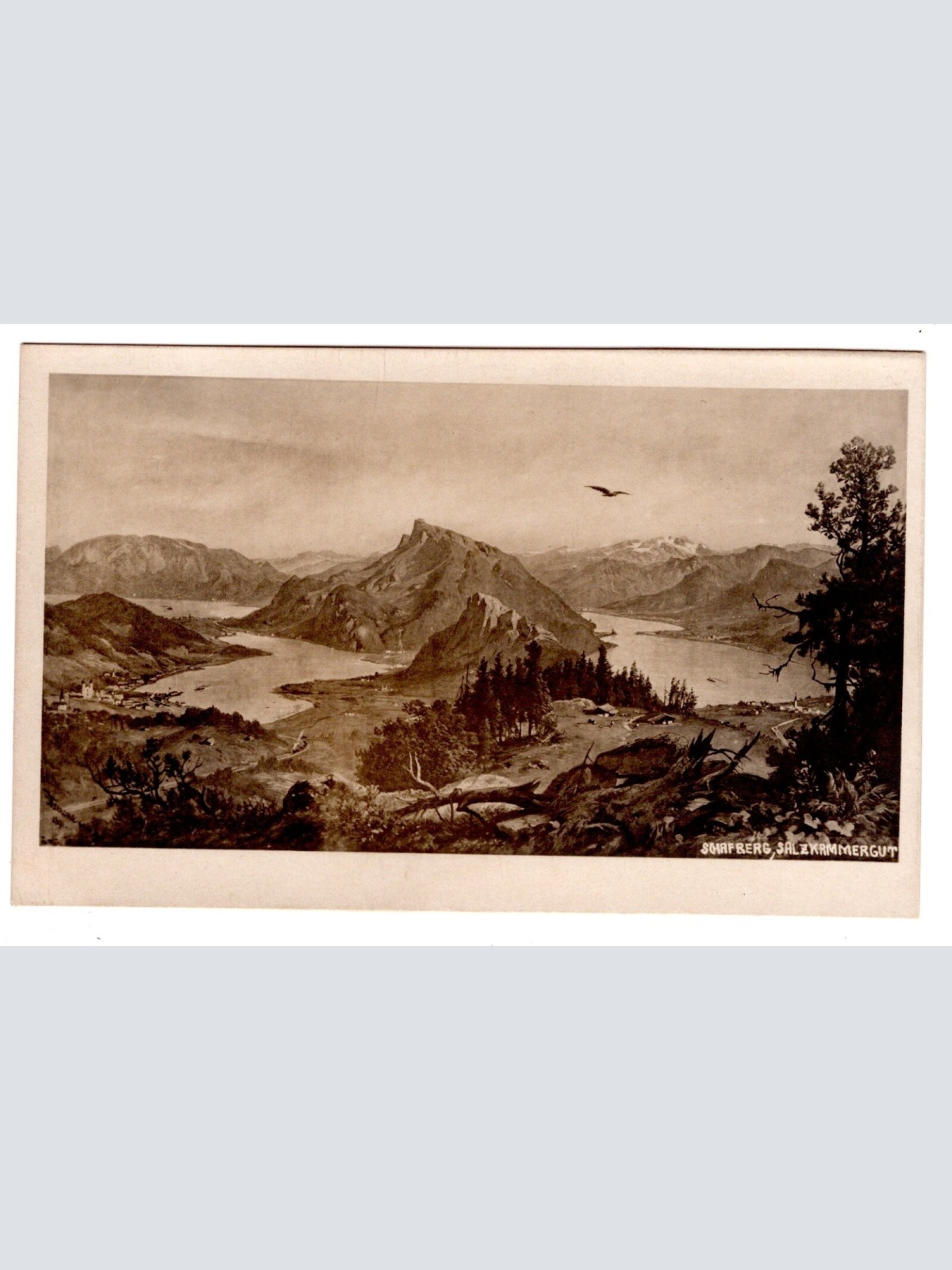AK, Schafberg, Salzkammergut, Oberösterreich, Ansichtskarte (S6942)