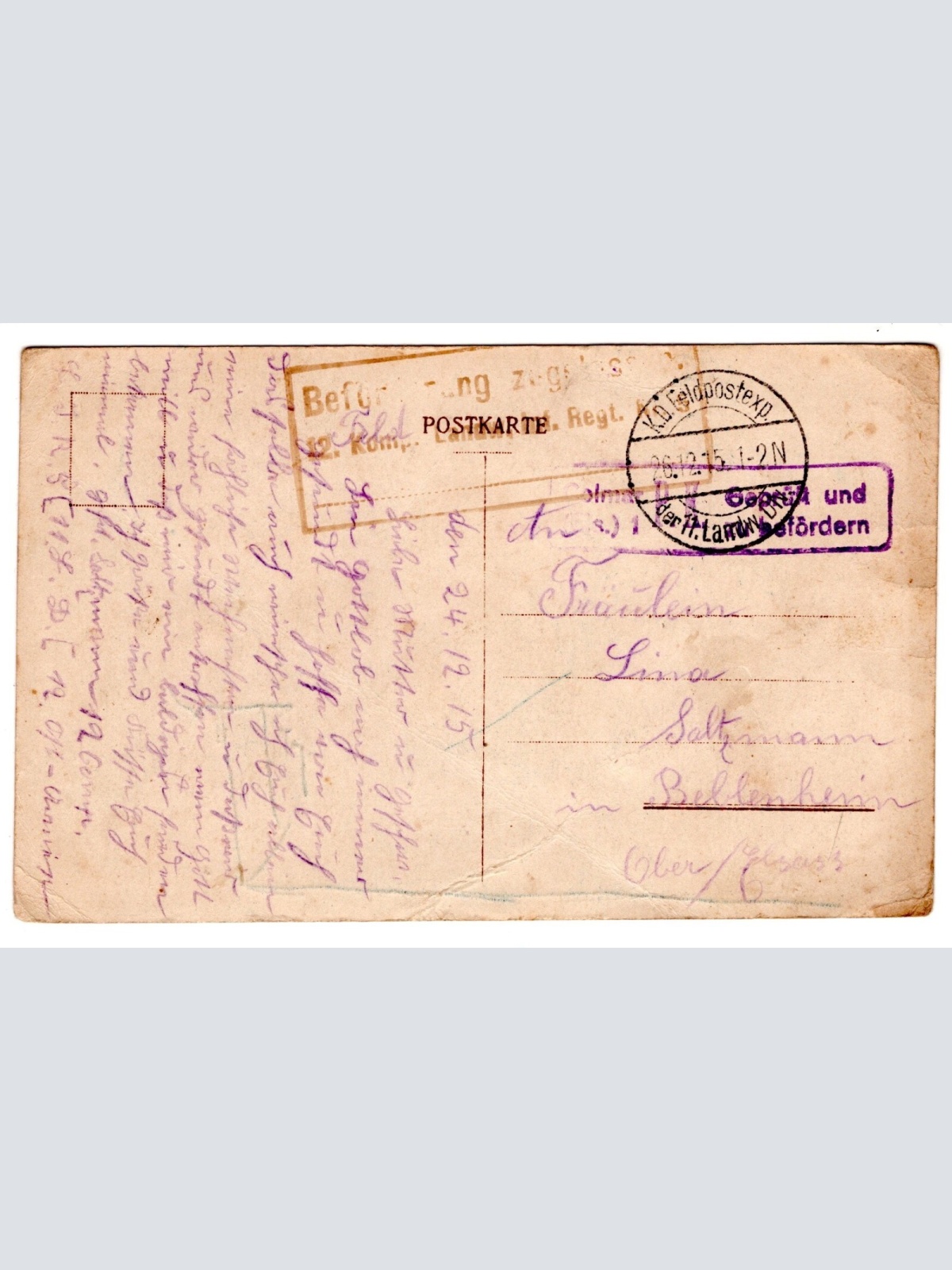 AK, Wilno, Kirche des heiligen Johannes, Litauen, Ansichtskarte (S6951)