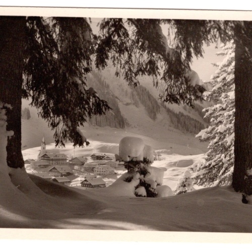 AK, Berwang in Tirol Blick vom Egghof, Ansichtskarte (S6962)