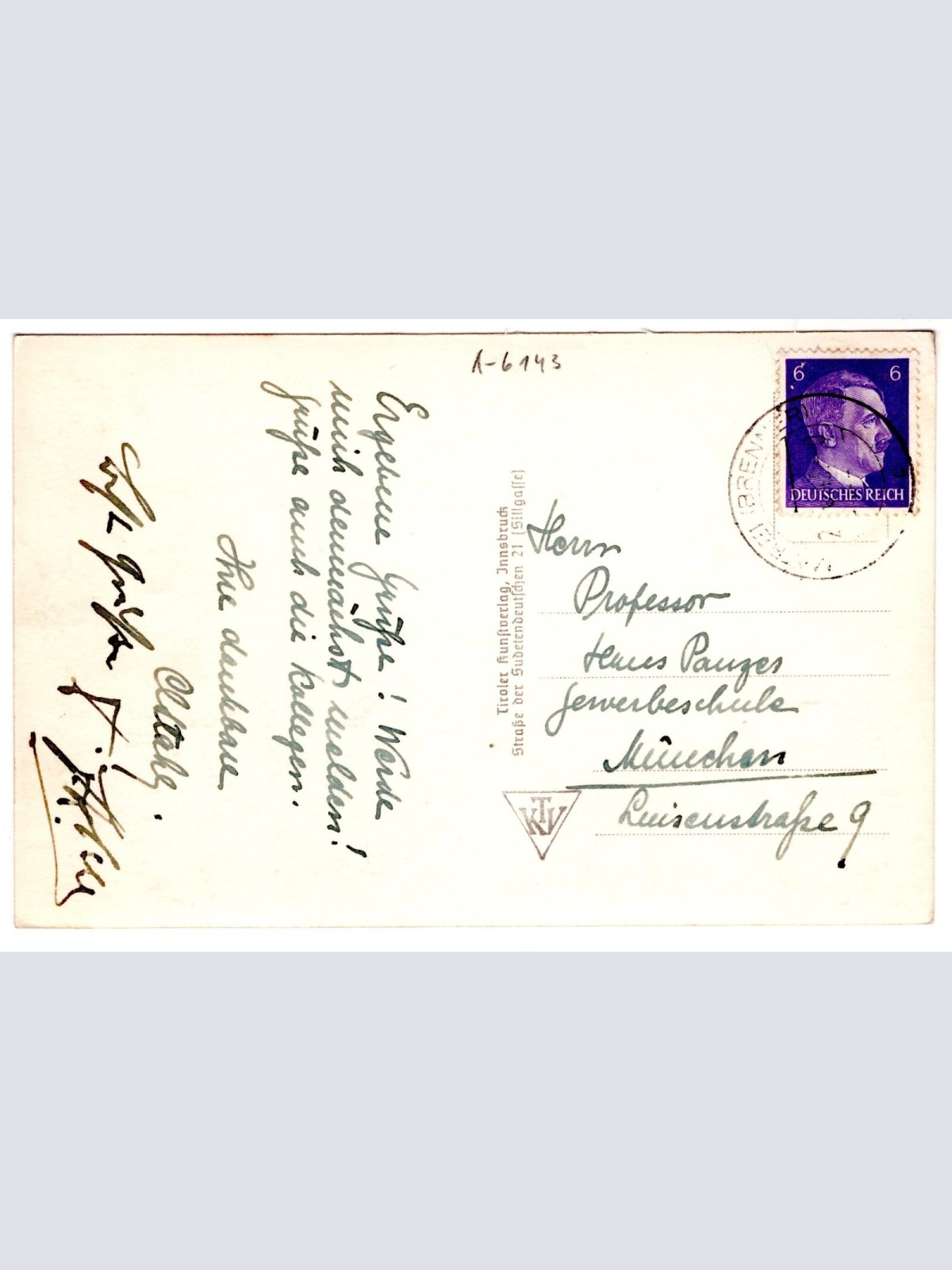 AK, Matrei am Brenner, Strassenansicht, Tirol, Ansichtskarte (S6978)