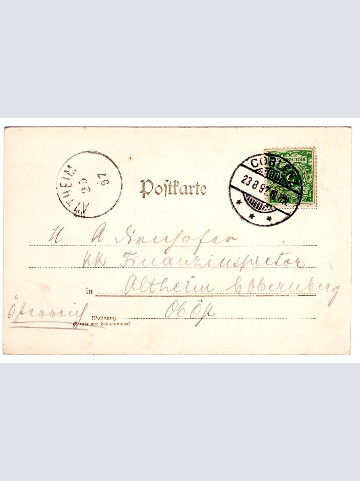 AK, Gruß aus Koblenz, Castorkirche, Rheinland-Pfalz, Ansichtskarte (S7007)