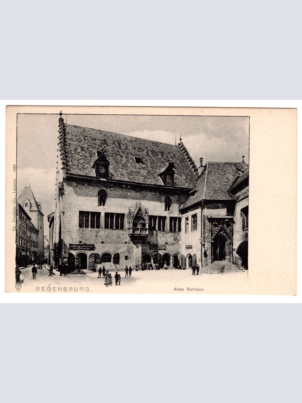 AK, Regensburg, Altes Rathaus, Bayern, Ansichtskarte (S7009)