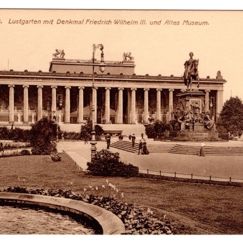 AK, Berlin, Lustgarten mit Denkmal Friedrich Wilhelm III., Ansichtskarte (S7011)
