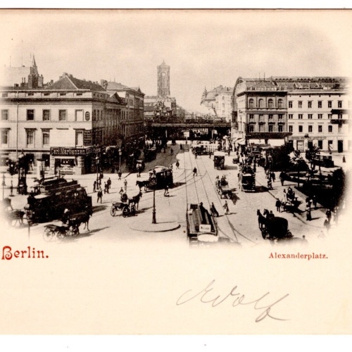 AK, Gruß aus Berlin, Alexanderplatz, Ansichtskarte (S7019)