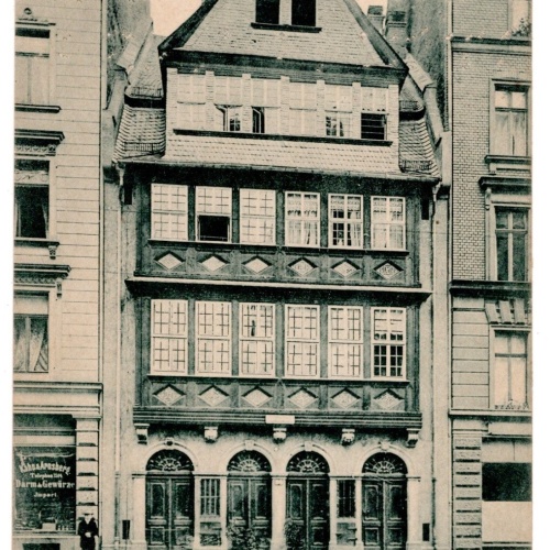 AK, Frankfurt am Main, Rothschilds Geburtshaus, Hessen, Ansichtskarte (S7021)